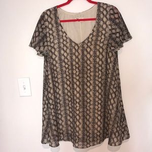 Snakeskin Show me your mumu dress